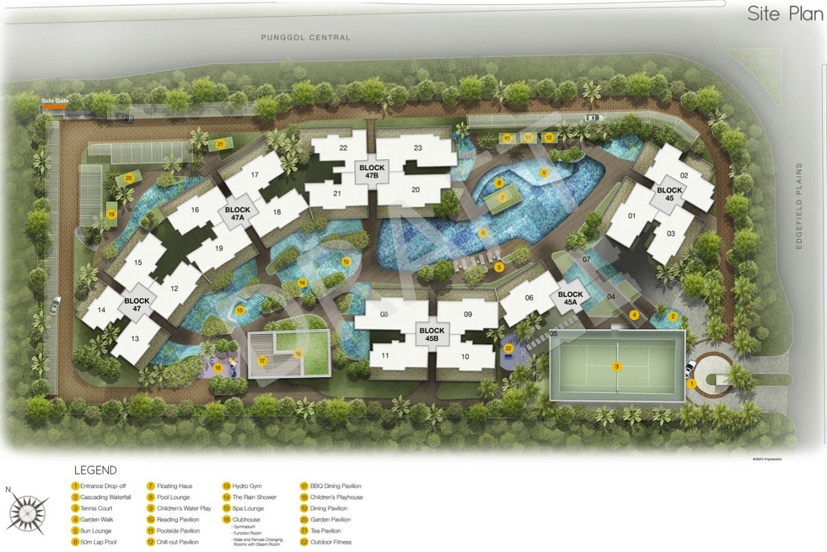 Waterbay Site Plan